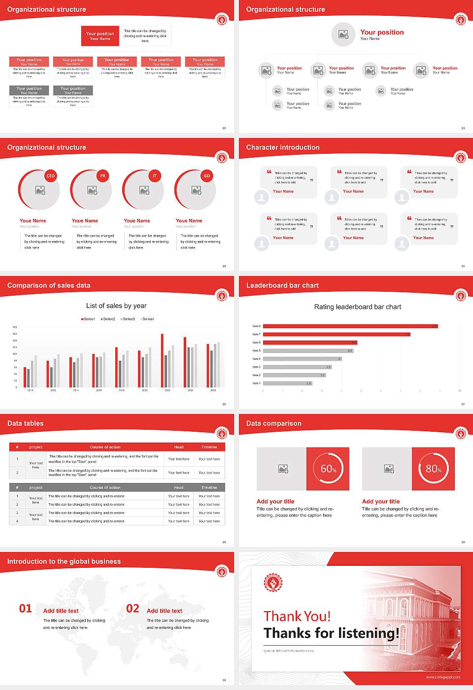 Symbiosis Skills and Professional University Academic Presentation/Research Findings Report PPT Template16:9 ratio PPT effect preview image4