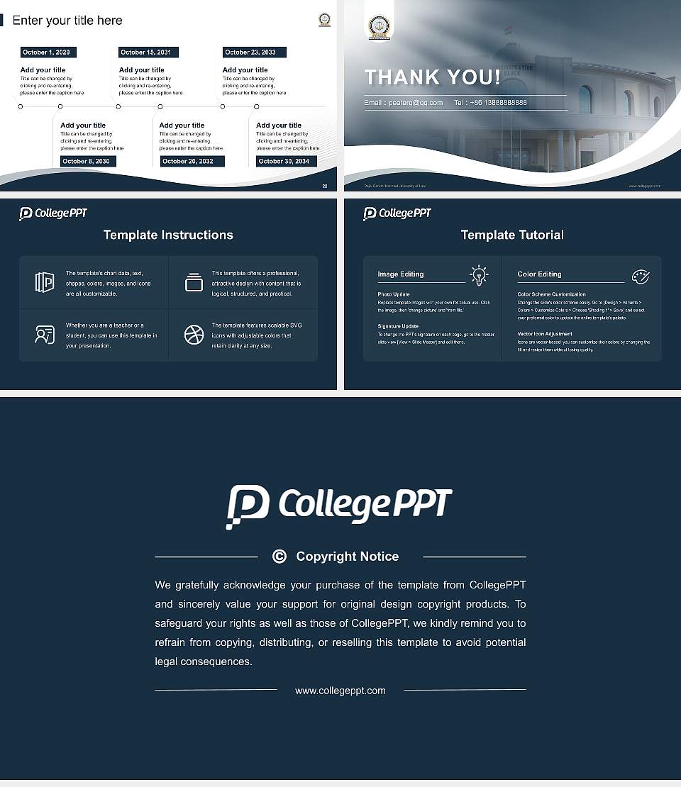 Rajiv Gandhi National University of Law Lecture Sharing and Networking Event PPT Template16:9 ratio PPT effect preview image4