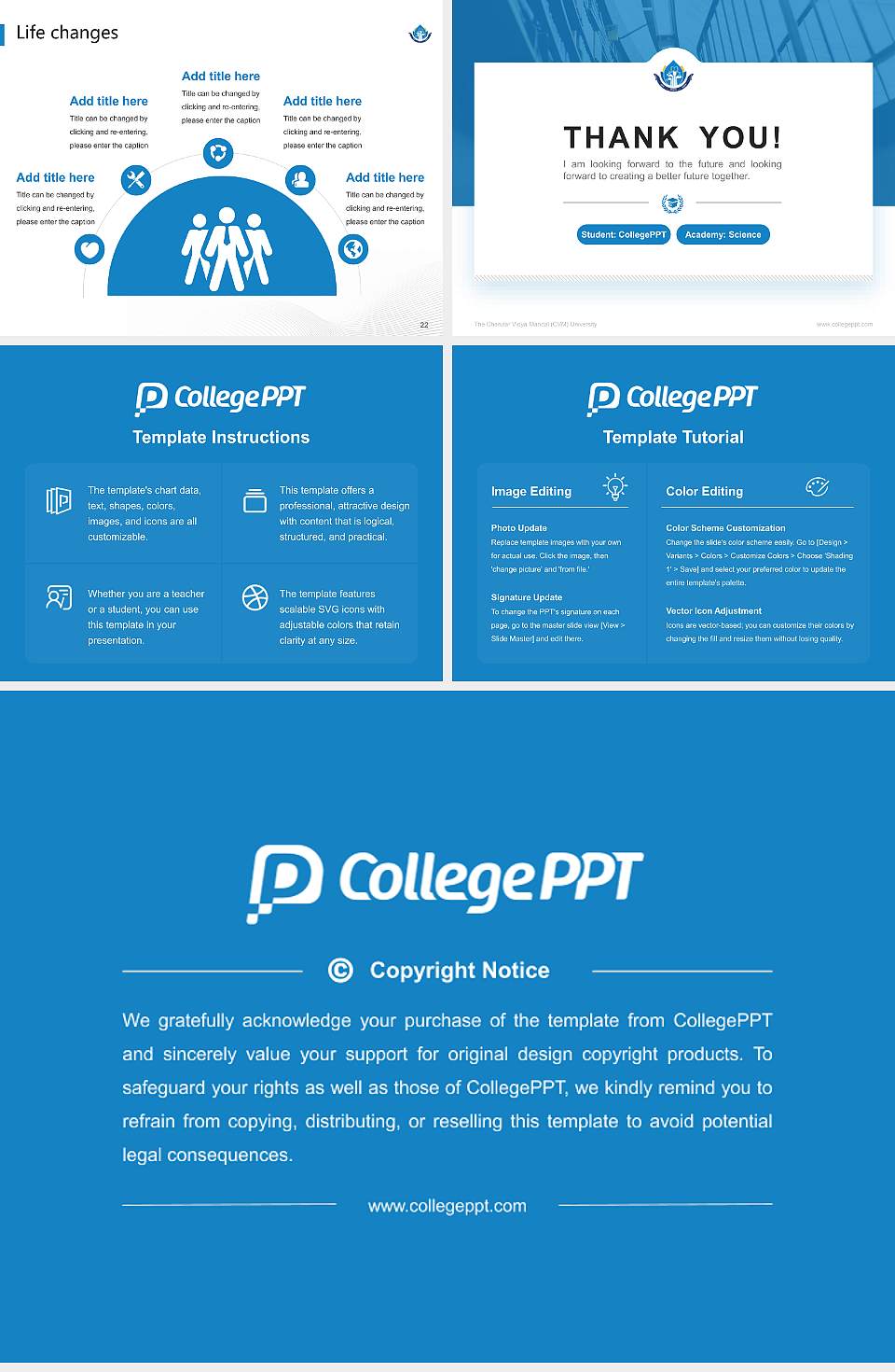 The Charutar Vidya Mandal (CVM) University National Scholarship Defense PPT Template4:3 ratio PPT effect preview image4