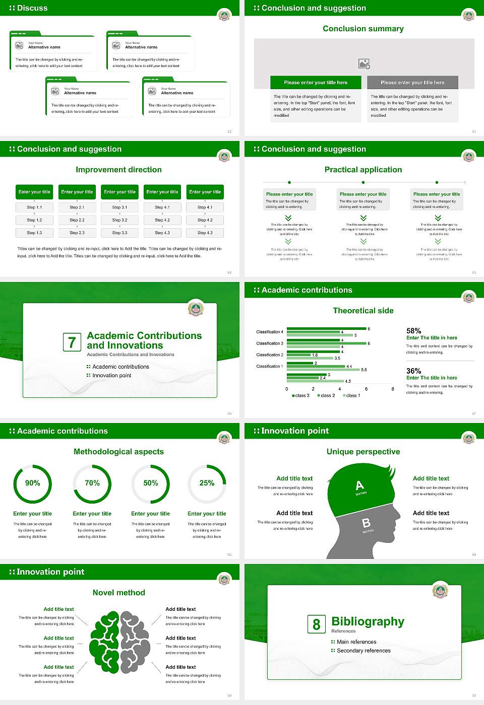 Tamil Nadu Agricultural University Graduation Thesis Defense PPT Template16:9 ratio PPT effect preview image6