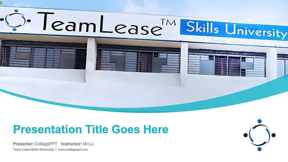 Team Lease Skills University Course/Courseware Creation PPT Template16:9 ratio PPT effect preview image1