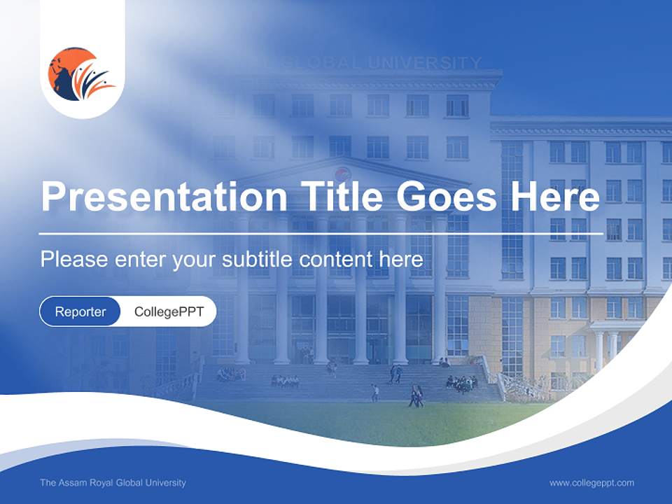 The Assam Royal Global University Lecture Sharing and Networking Event PPT Template4:3 ratio PPT effect preview image4