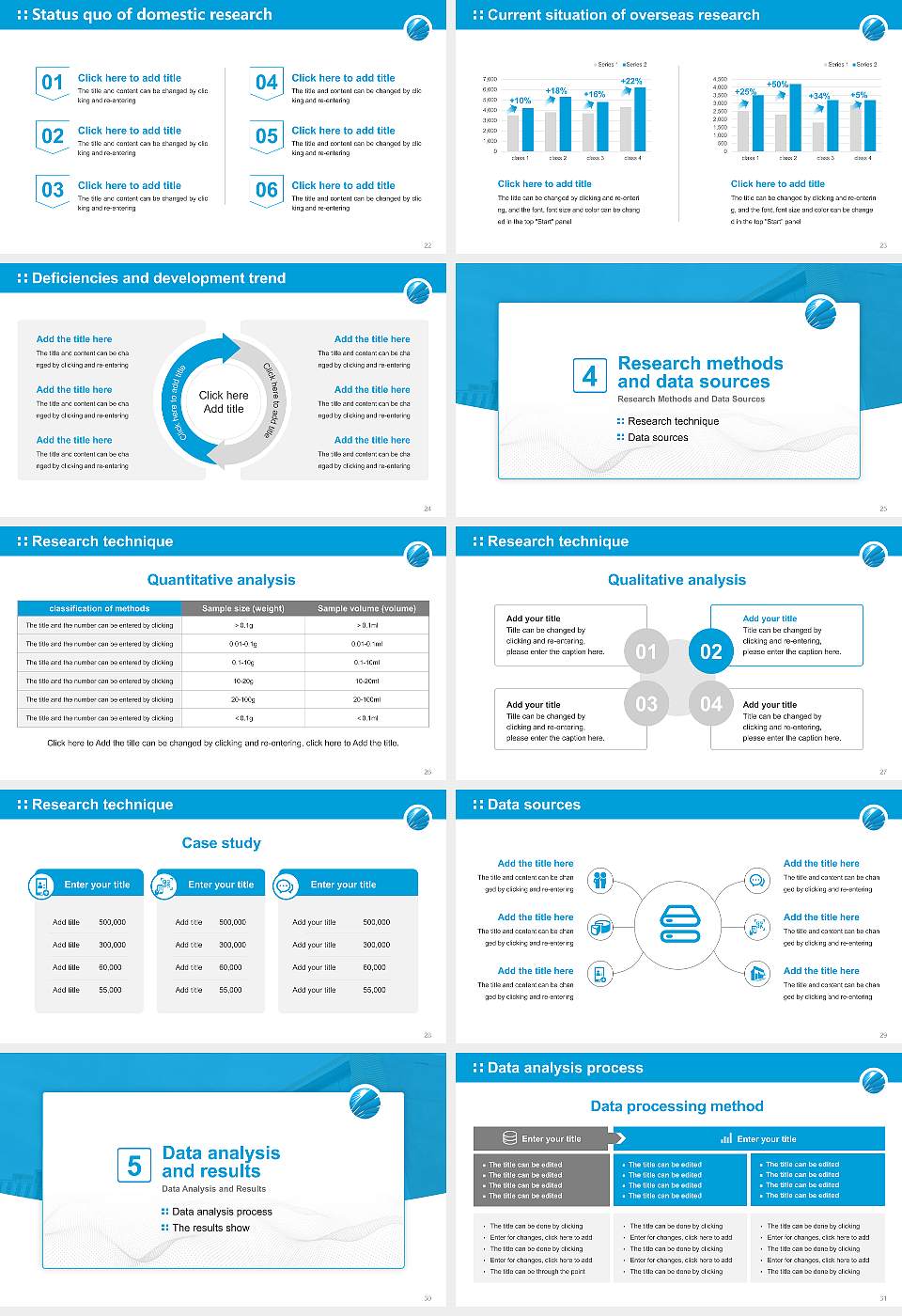 The Glocal University Graduation Thesis Defense PPT Template16:9 ratio PPT effect preview image4