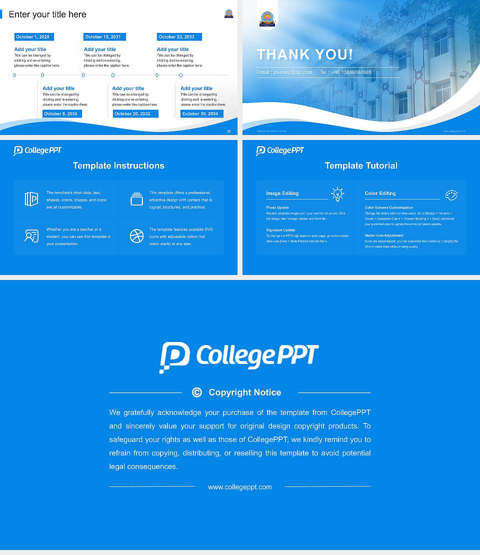 National Sanskrit University Lecture Sharing and Networking Event PPT Template16:9 ratio PPT effect preview image4