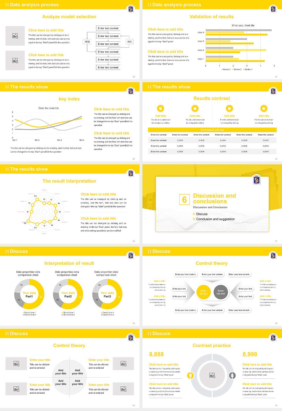 Srinivas University Graduation Thesis Defense PPT Template16:9 ratio PPT effect preview image5