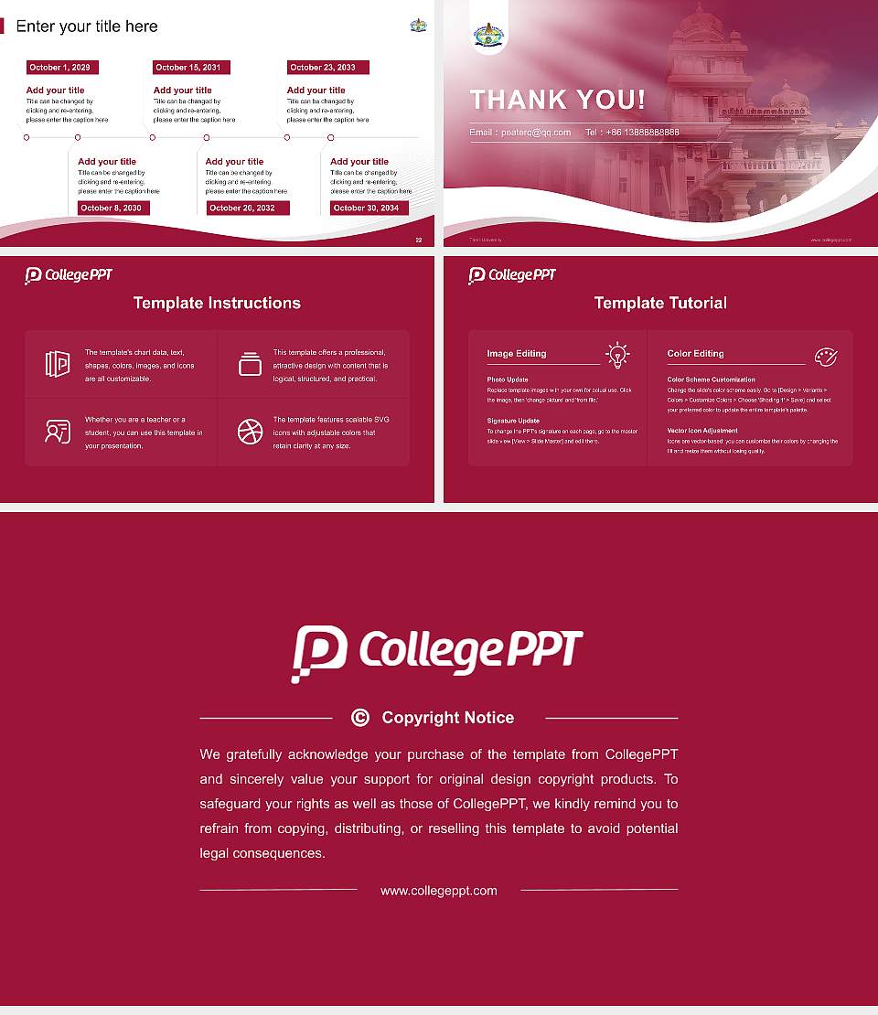Tamil University Lecture Sharing and Networking Event PPT Template16:9 ratio PPT effect preview image4