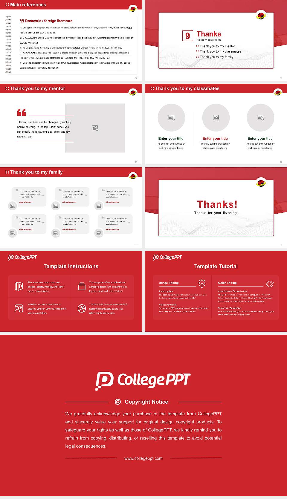 Tamil Nadu Dr. Ambedkar Law University Graduation Thesis Defense PPT Template16:9 ratio PPT effect preview image7