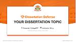 Teerthanker Mahaveer University Disputation Powerpoint Vorlage