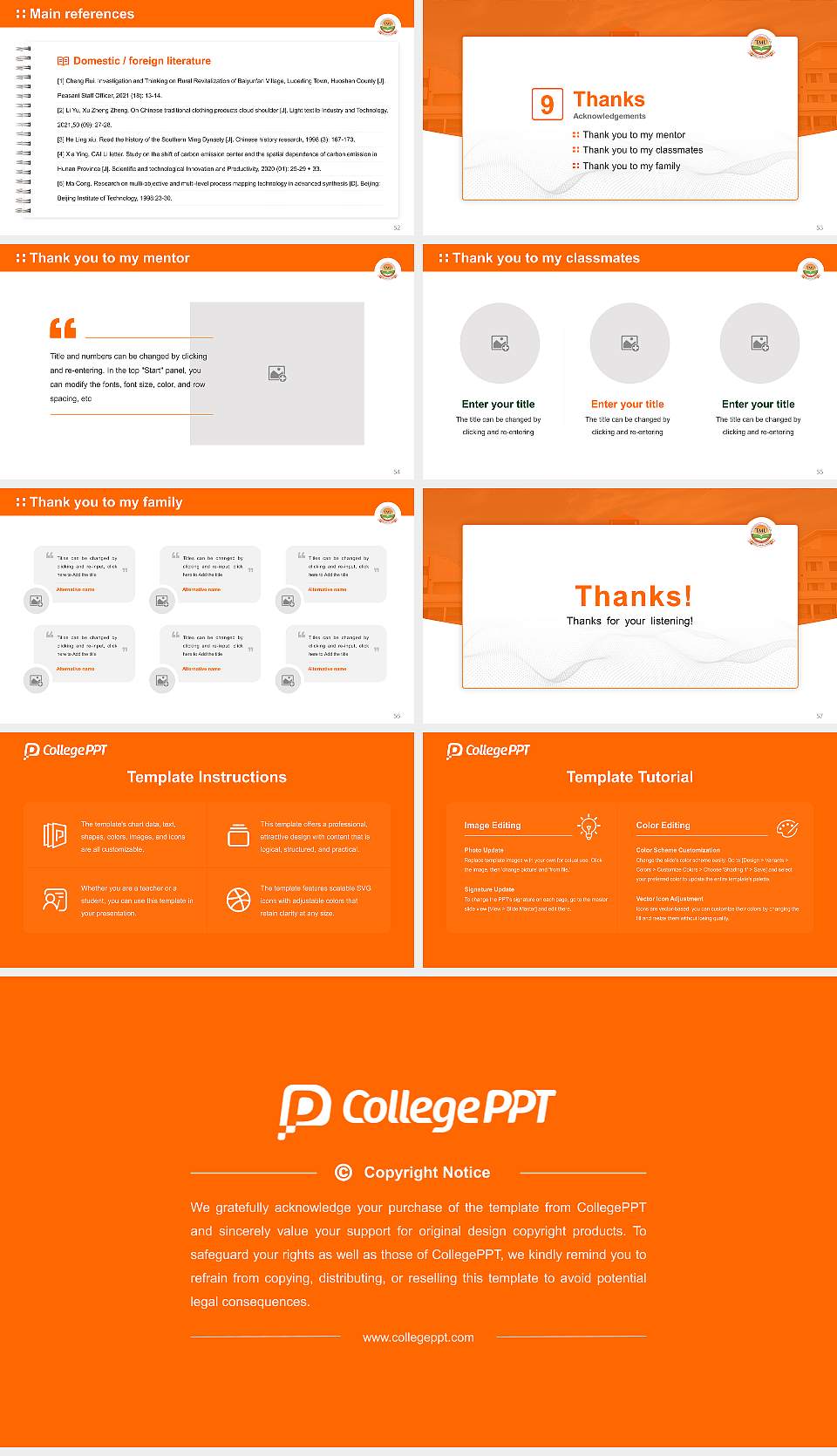 Teerthanker Mahaveer University Graduation Thesis Defense PPT Template16:9 ratio PPT effect preview image7