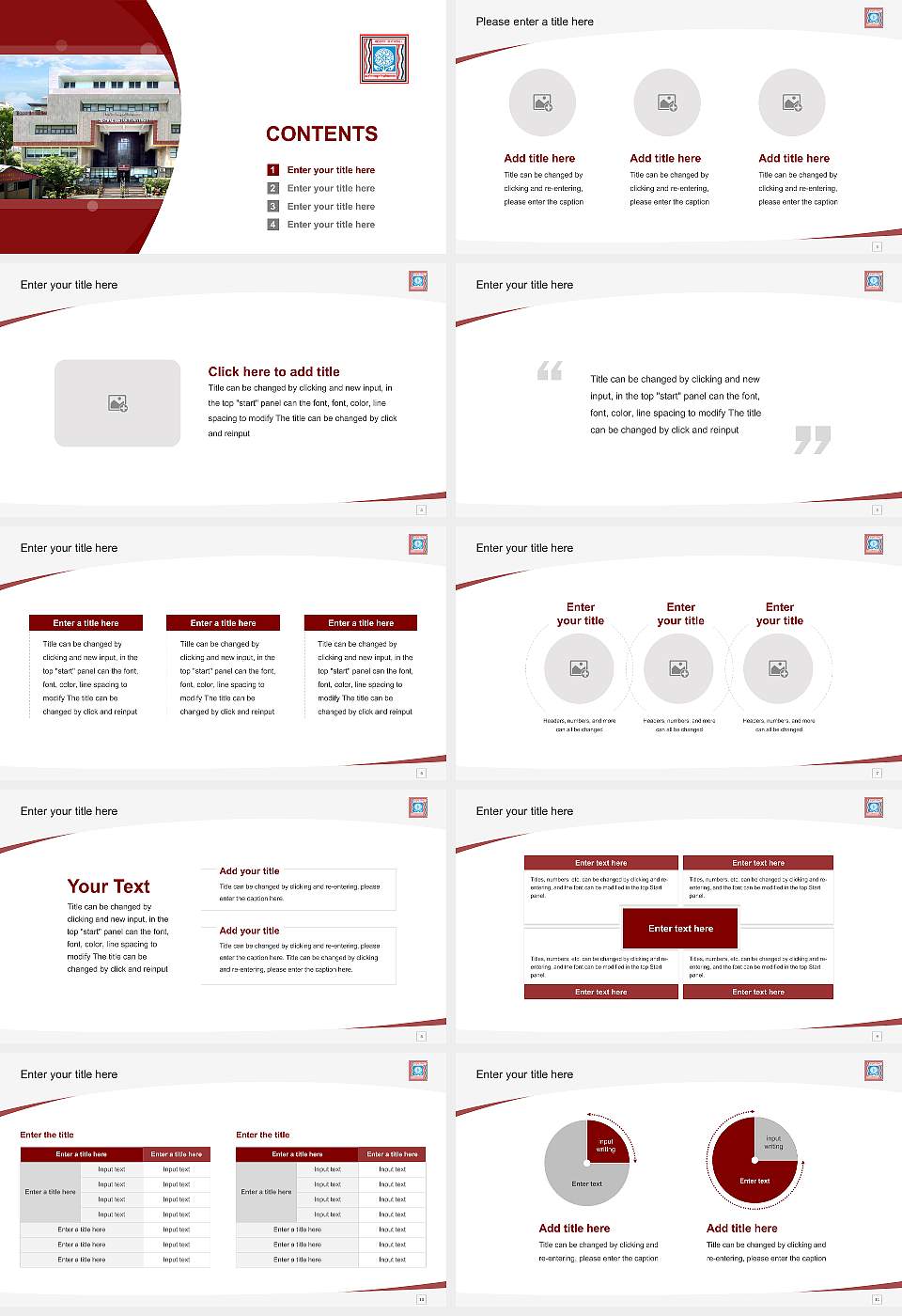 Central Sanskrit University Course/Courseware Creation PPT Template16:9 ratio PPT effect preview image2