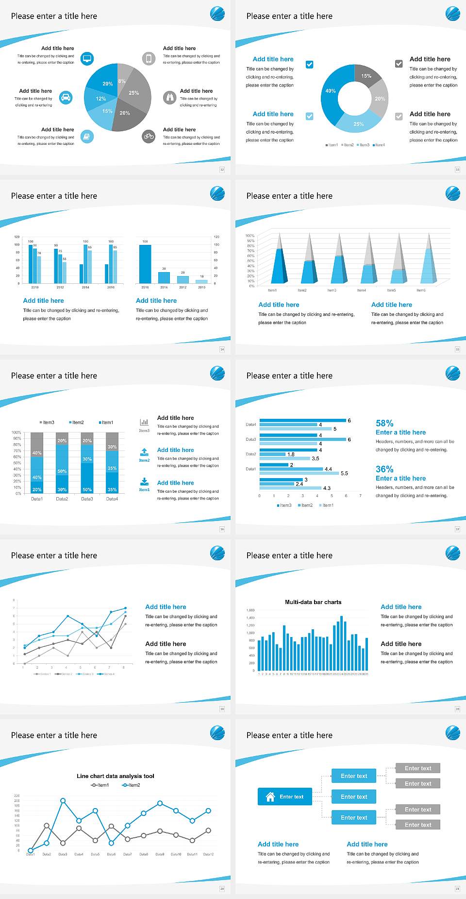 The Glocal University Course/Courseware Creation PPT Template4:3 ratio PPT effect preview image3