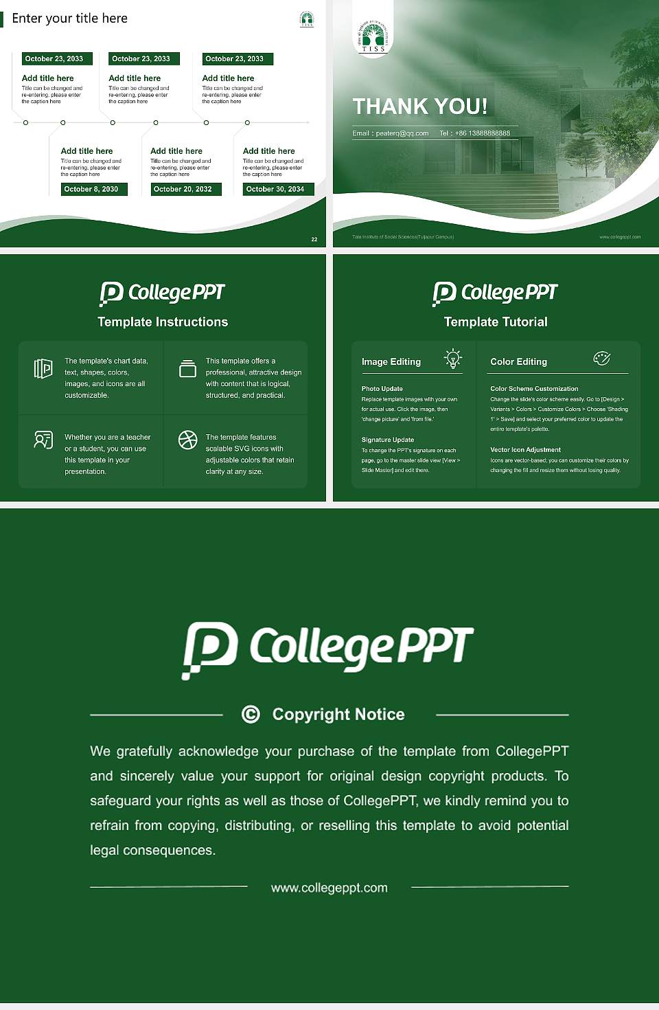 Tata Institute of Social Sciences(Tuljapur Campus) Lecture Sharing and Networking Event PPT Template4:3 ratio PPT effect preview image4