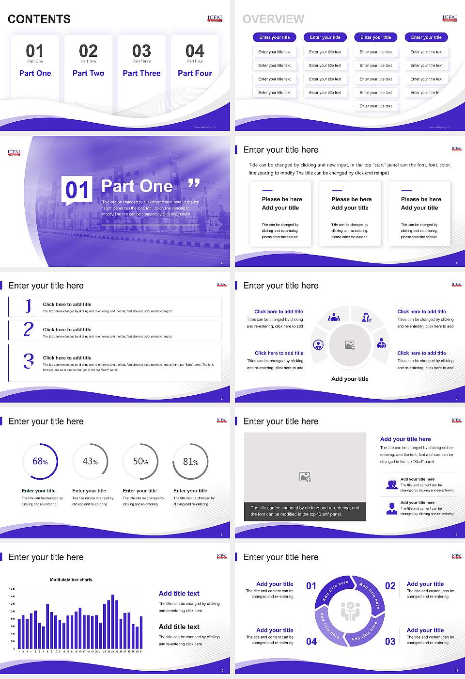 ICFAI University, Himachal Pradesh Lecture Sharing and Networking Event PPT Template16:9 ratio PPT effect preview image2