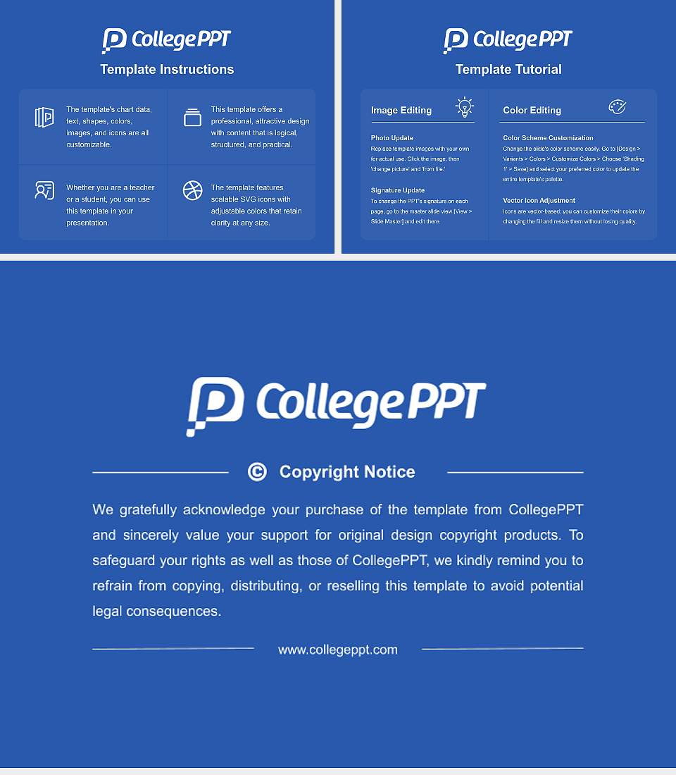 The Assam Royal Global University Course/Courseware Creation PPT Template4:3 ratio PPT effect preview image5