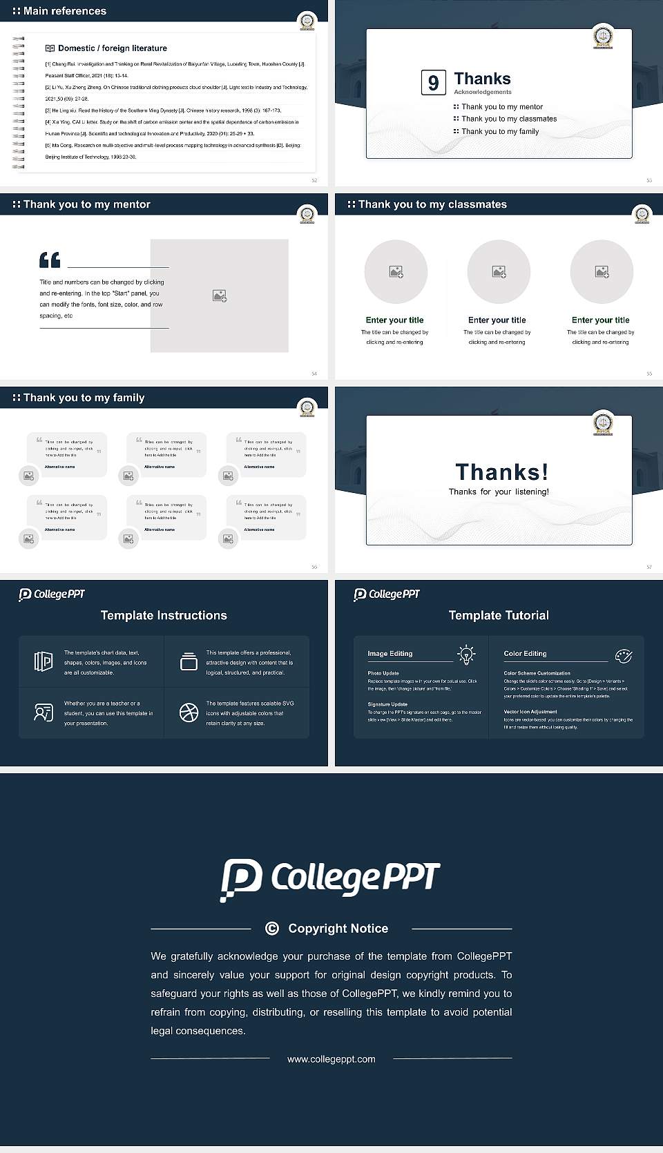 Rajiv Gandhi National University of Law Graduation Thesis Defense PPT Template16:9 ratio PPT effect preview image7