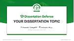 Tamil Nadu Open University Graduation Thesis Defense PPT Template
