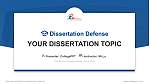 TERI School of Advanced Studies Disputation Powerpoint Vorlage