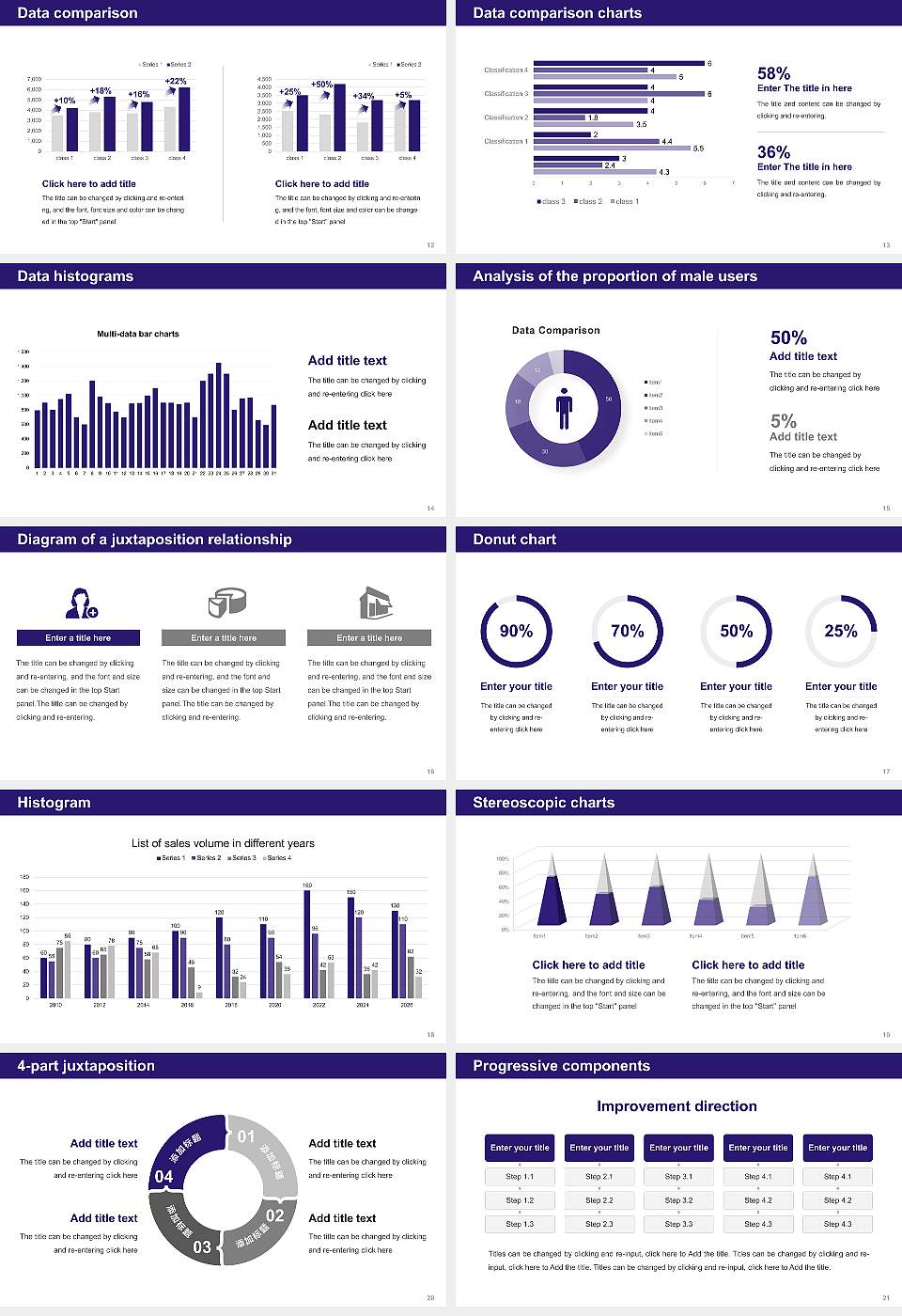 UKA Tarsadia University Thesis Proposal/Graduation Defense PPT Template16:9 ratio PPT effect preview image3