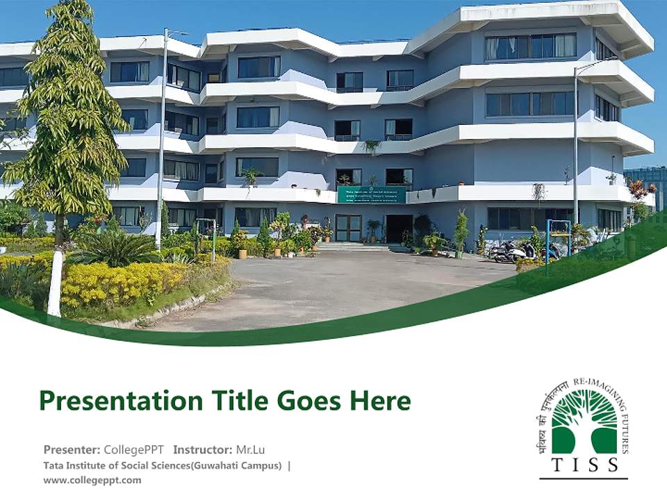 Tata Institute of Social Sciences(Guwahati Campus) Course/Courseware Creation PPT Template4:3 ratio PPT effect preview image5