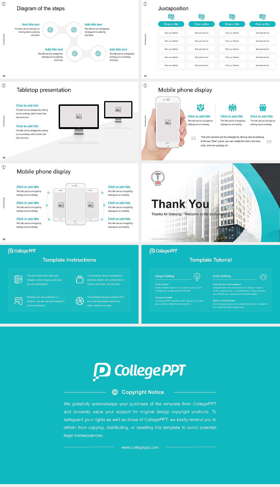 The West Bengal University of Health Sciences Competition/Entrepreneurship Contest PPT Template16:9 ratio PPT effect preview image9