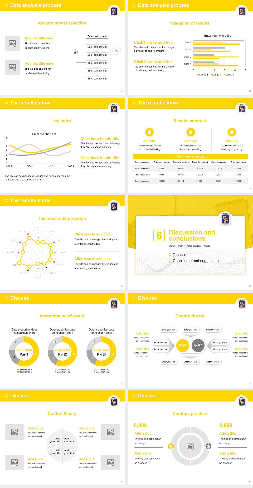 Srinivas University Graduation Thesis Defense PPT Template4:3 ratio PPT effect preview image5