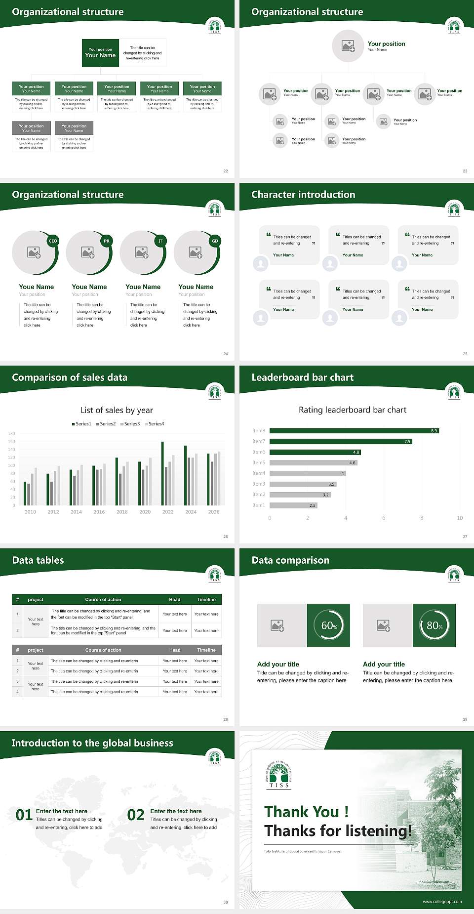 Tata Institute of Social Sciences(Tuljapur Campus) Academic Presentation/Research Findings Report PPT Template4:3 ratio PPT effect preview image4