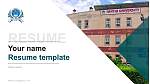 Tantia University Resume Templat PPT