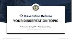 Tilak Maharashtra Vidyapeeth Graduation Thesis Defense PPT Template