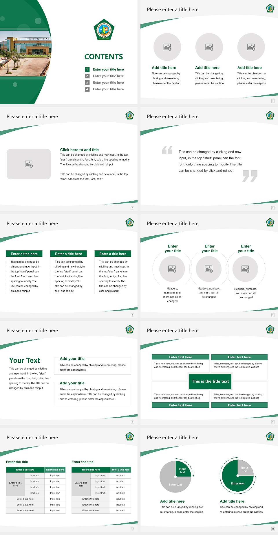 Guru Jambheshwar University of Science and Technology Course/Courseware Creation PPT Template4:3 ratio PPT effect preview image2