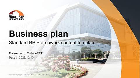The Northcap University Competition/Entrepreneurship Contest PPT Template