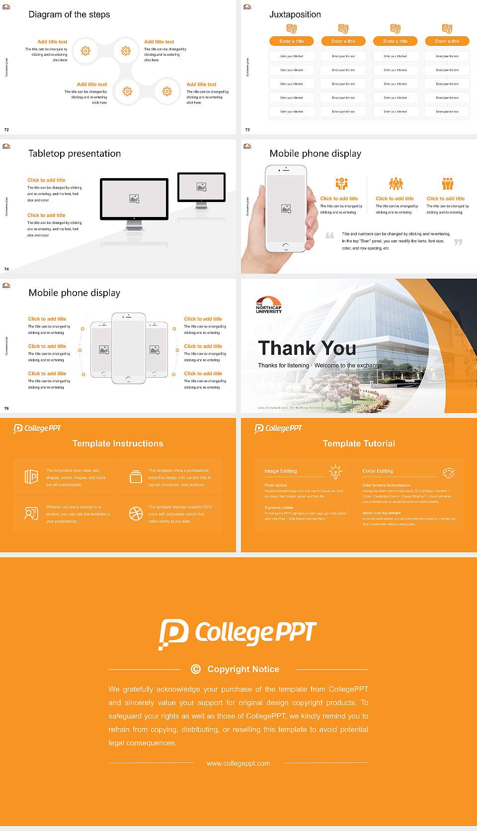 The Northcap University Competition/Entrepreneurship Contest PPT Template16:9 ratio PPT effect preview image9