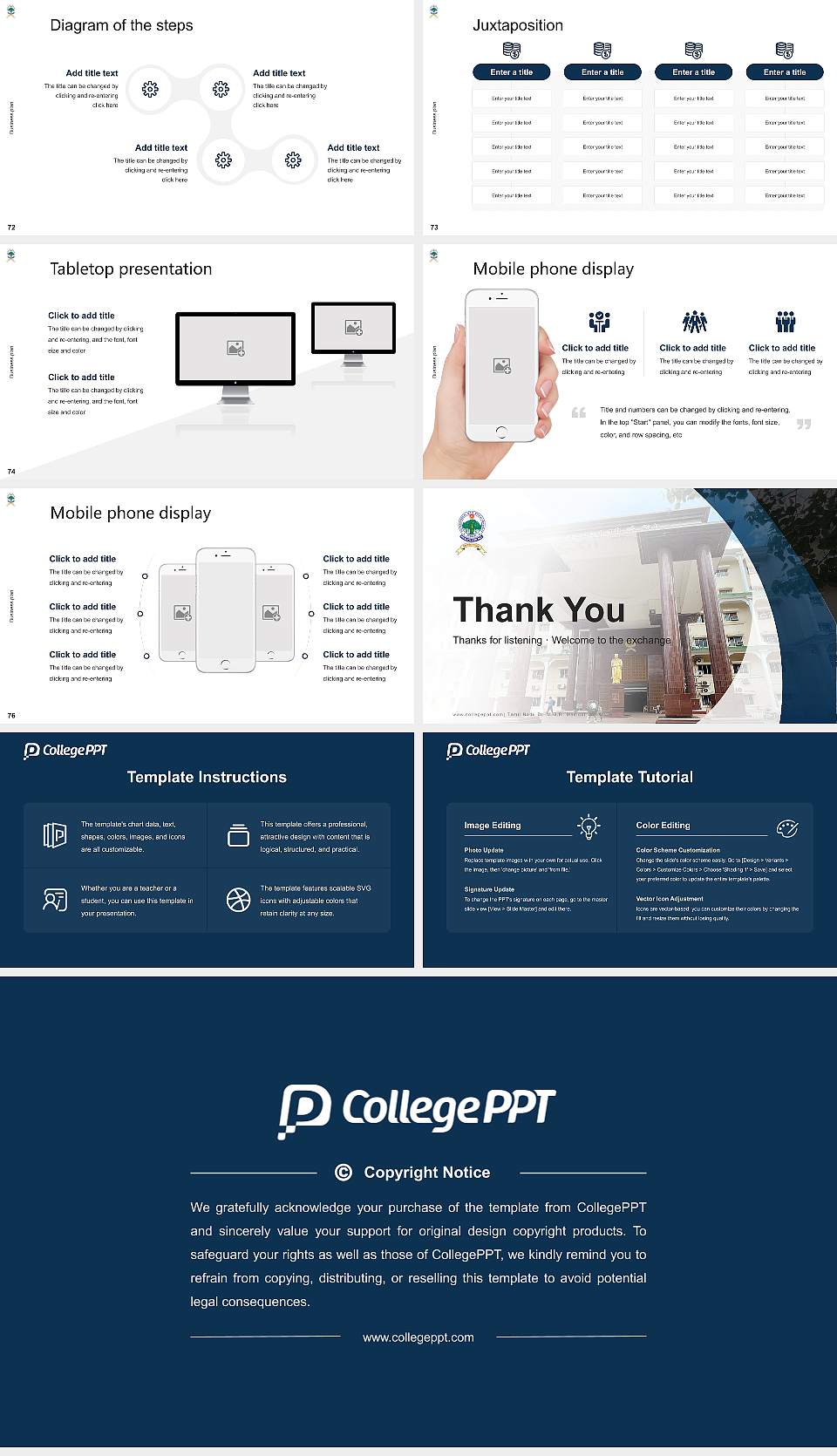 Tamil Nadu Dr. M.G.R. Medical University Competition/Entrepreneurship Contest PPT Template16:9 ratio PPT effect preview image9