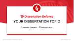 Techno India University Disputation Powerpoint Vorlage
