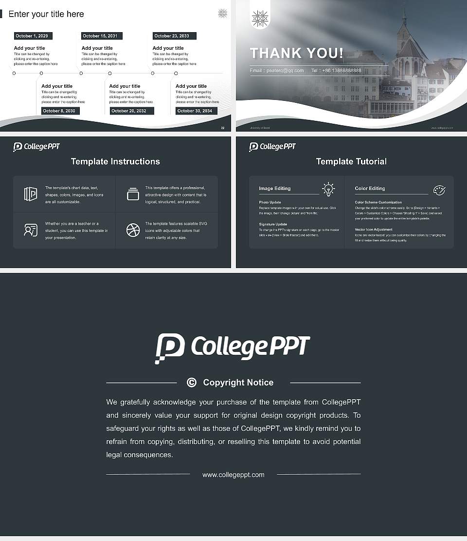 University of Basel Lecture Sharing and Networking Event PPT Template16:9 ratio PPT effect preview image4