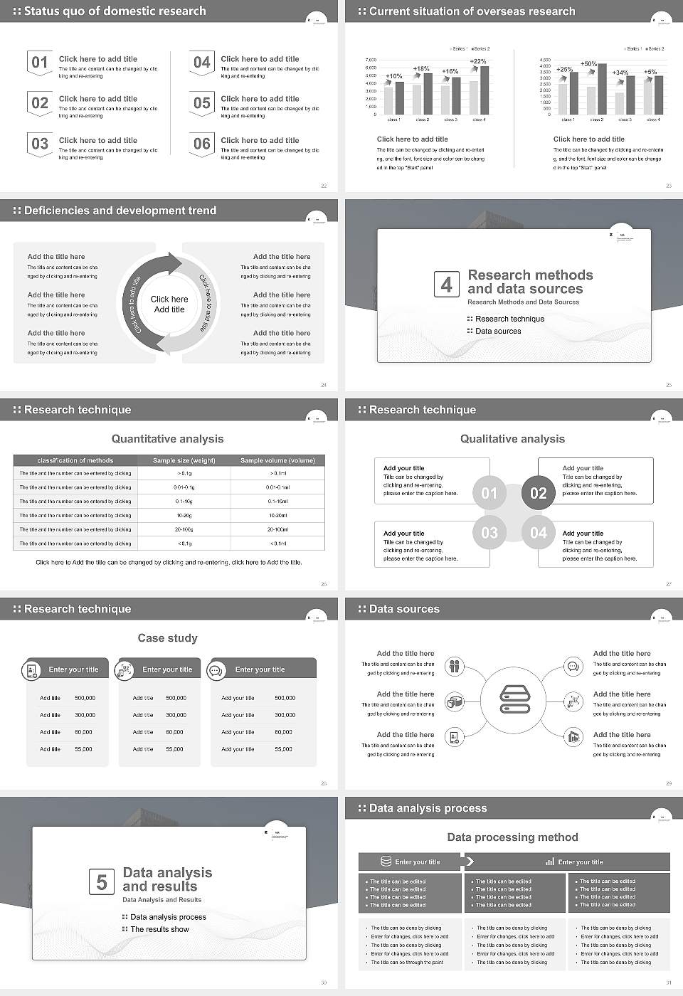 Zurich University of the Arts Graduation Thesis Defense PPT Template16:9 ratio PPT effect preview image4