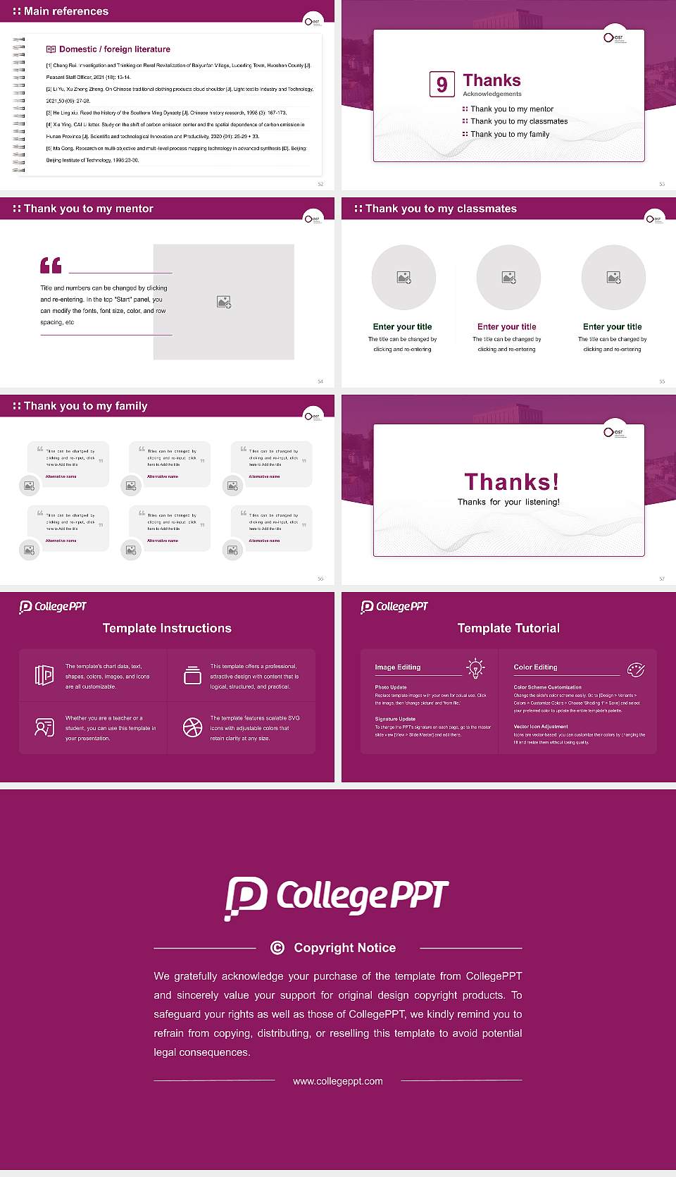 Eastern Switzerland University of Applied Sciences Graduation Thesis Defense PPT Template16:9 ratio PPT effect preview image7