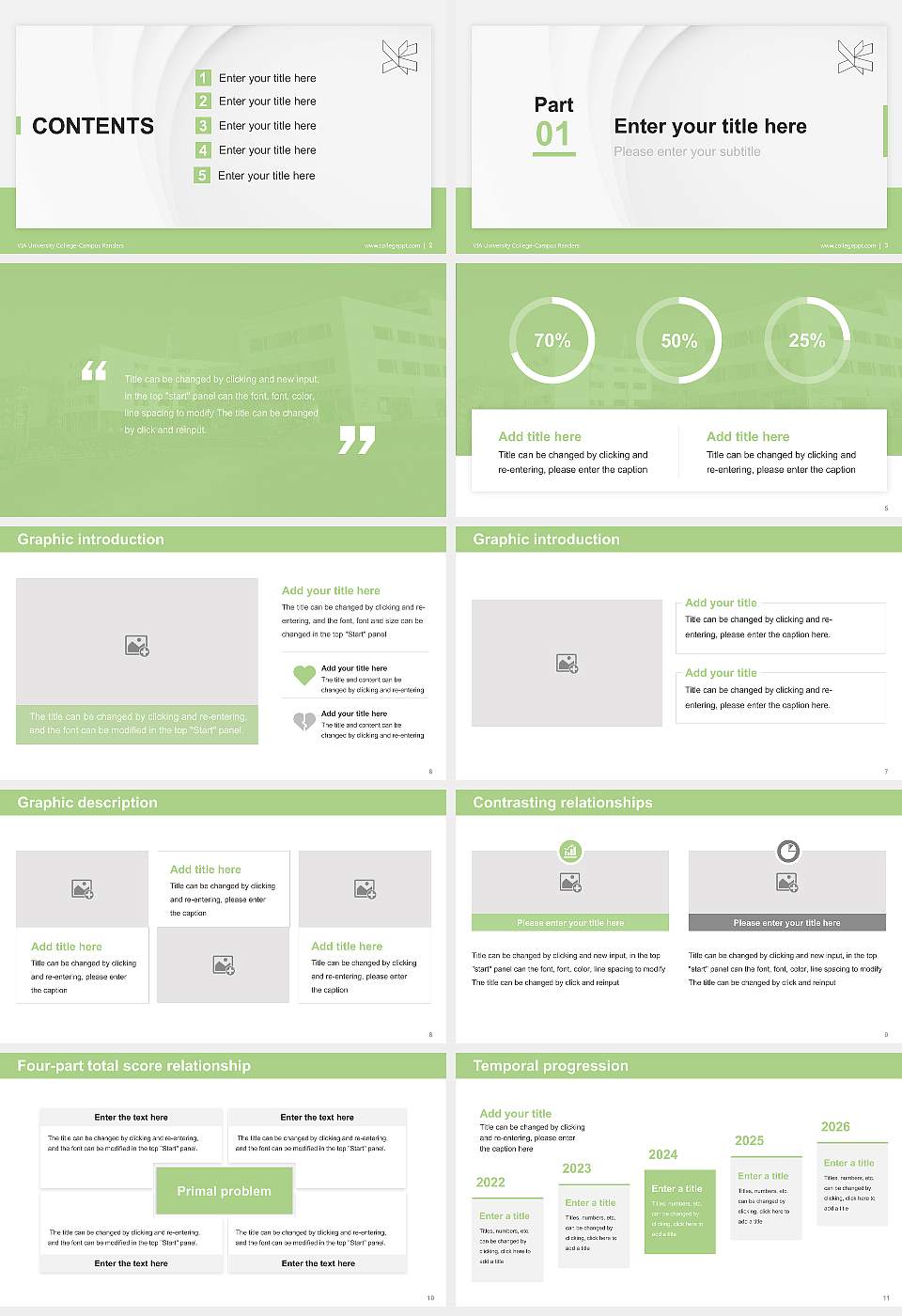 VIA University College-Campus Randers Thesis Proposal/Graduation Defense PPT Template16:9 ratio PPT effect preview image2