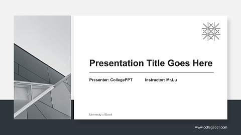 University of Basel General PPT Template