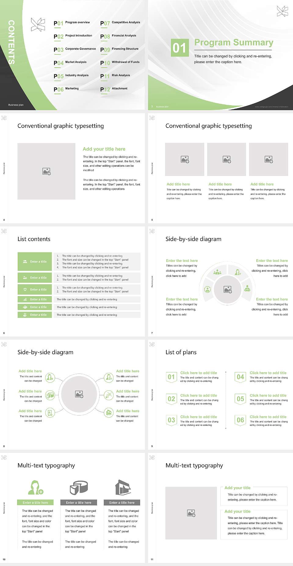 VIA University College-Campus Horsens Competition/Entrepreneurship Contest PPT Template4:3 ratio PPT effect preview image2