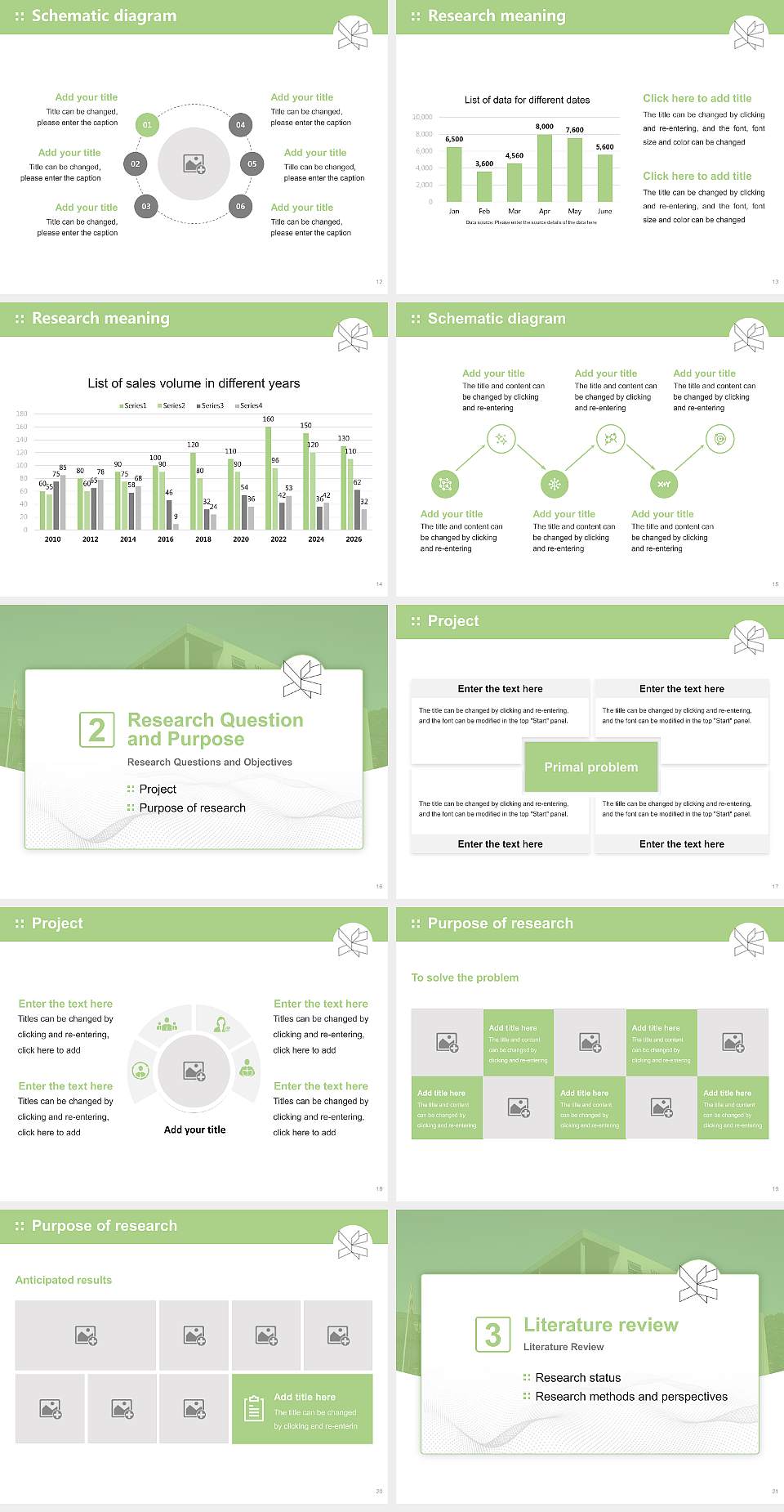 VIA University College-Campus Holstebro Graduation Thesis Defense PPT Template4:3 ratio PPT effect preview image3