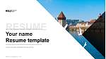 Lucerne University of Applied Sciences and Arts Resume PPT Template