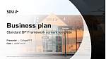University of Southern Denmark（campus Slagelse） Competition/Entrepreneurship Contest PPT Template