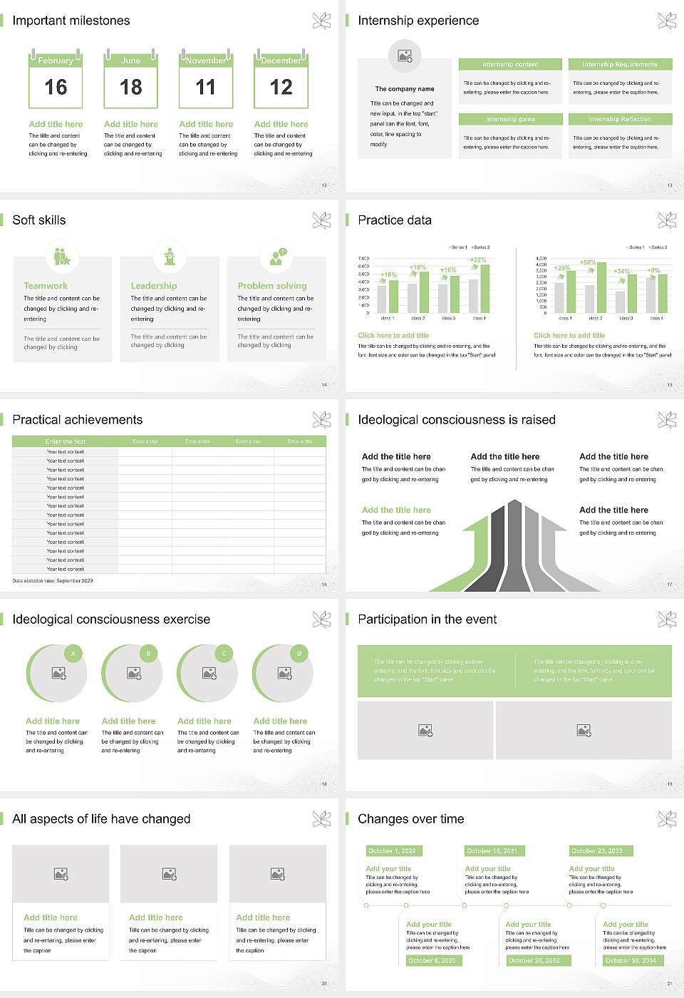 VIA University College-Campus Viborg National Scholarship Defense PPT Template16:9 ratio PPT effect preview image3