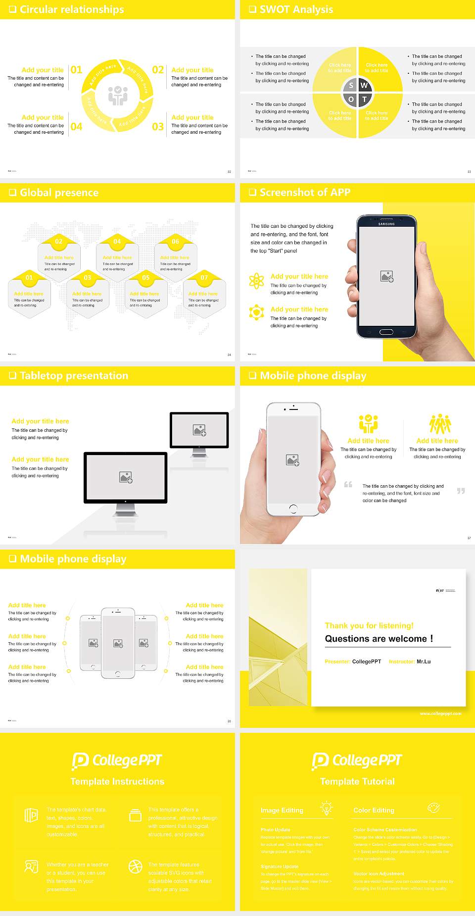 University of Applied Sciences and Arts Northwestern Switzerland General PPT Template4:3 ratio PPT effect preview image5
