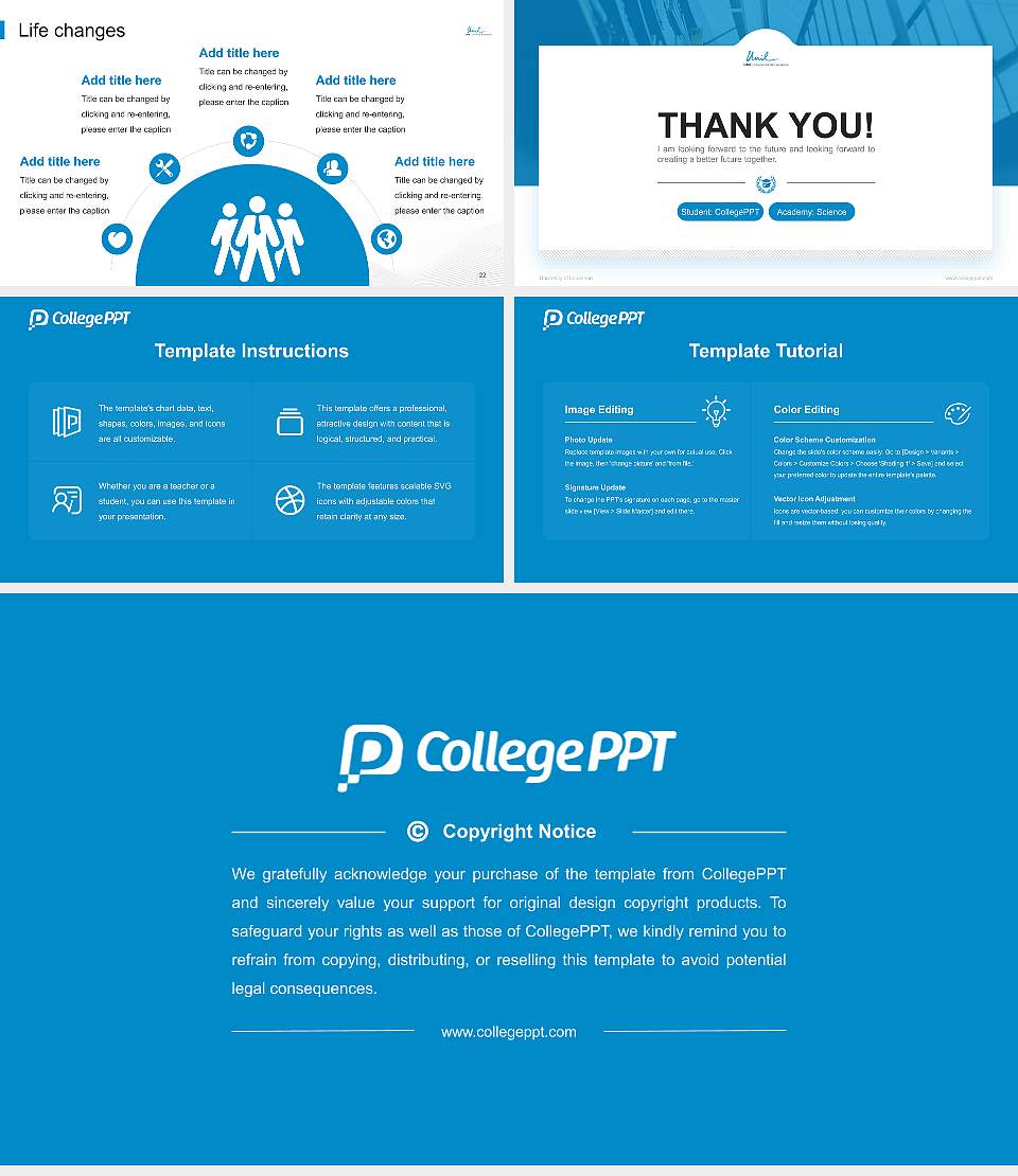 University of Lausanne National Scholarship Defense PPT Template16:9 ratio PPT effect preview image4