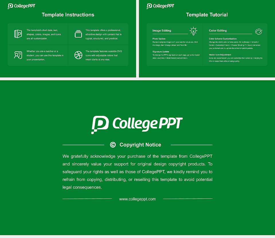 University of St. Gallen Academic Presentation/Research Findings Report PPT Template16:9 ratio PPT effect preview image5