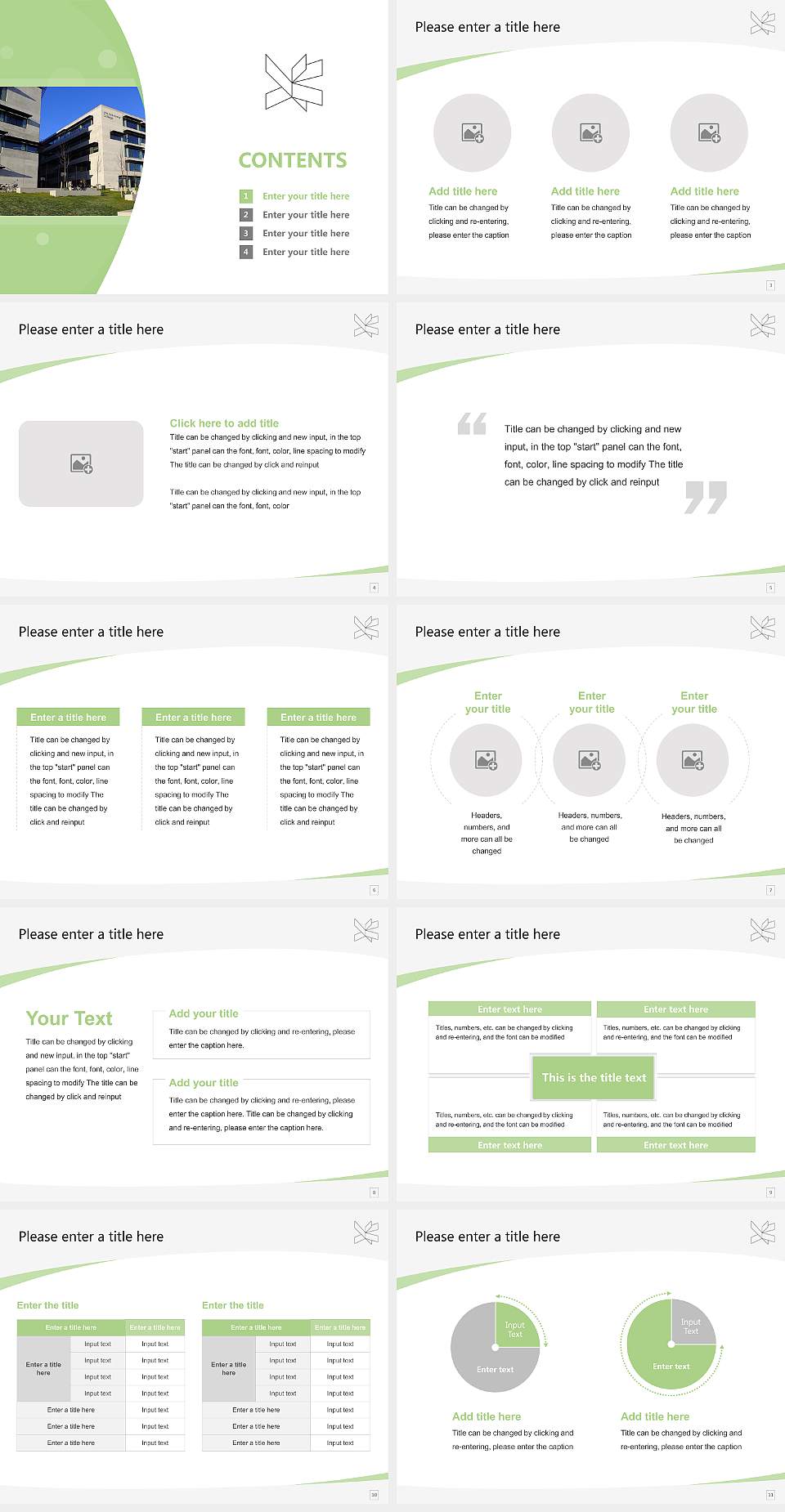 VIA University College-Campus Aarhus Course/Courseware Creation PPT Template4:3 ratio PPT effect preview image2