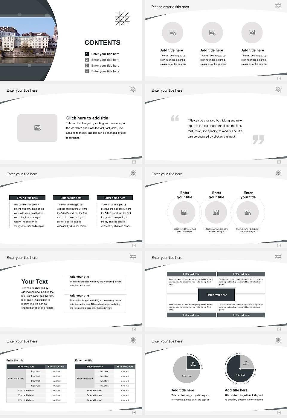 University of Basel Course/Courseware Creation PPT Template16:9 ratio PPT effect preview image2