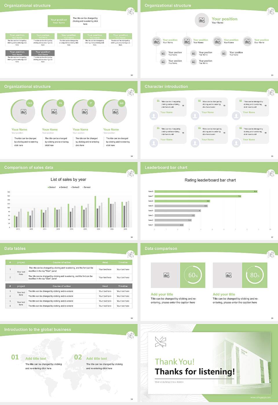 VIA University College-Campus Holstebro Academic Presentation/Research Findings Report PPT Template16:9 ratio PPT effect preview image4
