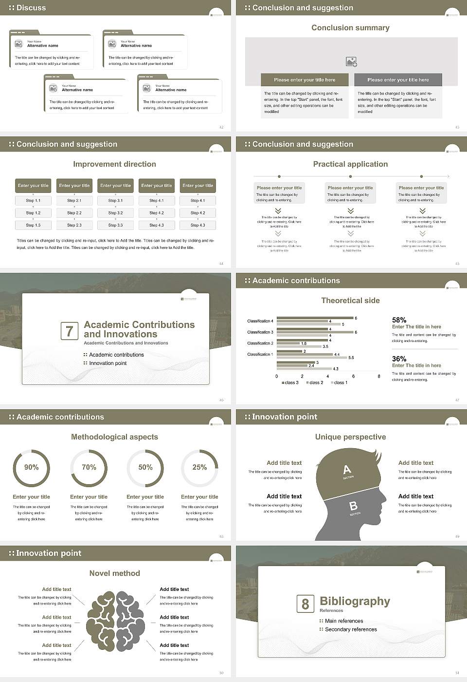 University of Applied Sciences of the Grisons Graduation Thesis Defense PPT Template16:9 ratio PPT effect preview image6